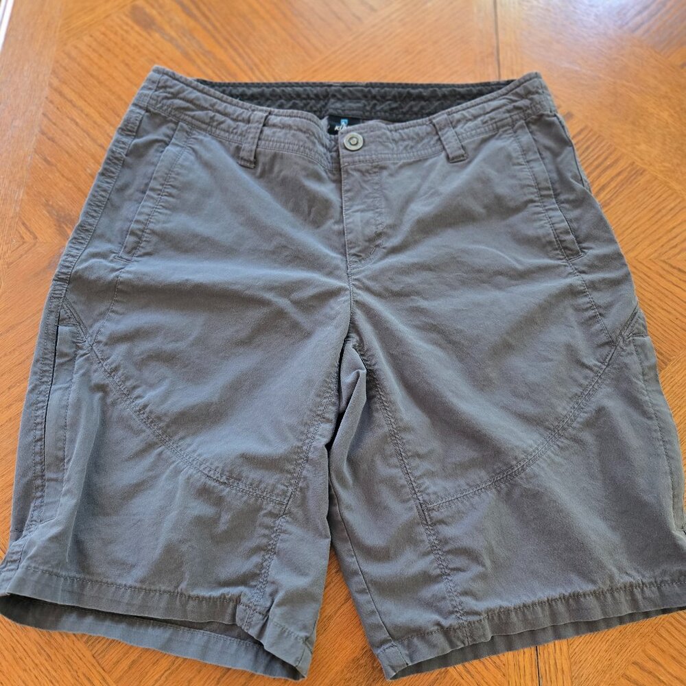 Women's Kuhl Spire Bermuda Shorts, Size10, Gray